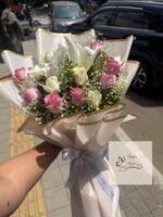 If you want to make your loved one laugh, if you want to give flowers to your loved one with love, then contact us immediately in our inbox. Pushpbazar Flower Bidi makes flower bouquets with foreign flowers at very low prices. Order now. - Image 4