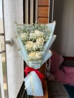 We are offering some beautiful white rose bouquets to make your loved one feel better. You can gift them flowers. Order some beautiful bouquet designs at a very low price. We deliver them to your home.
Mobil:01886247709 - Image 9